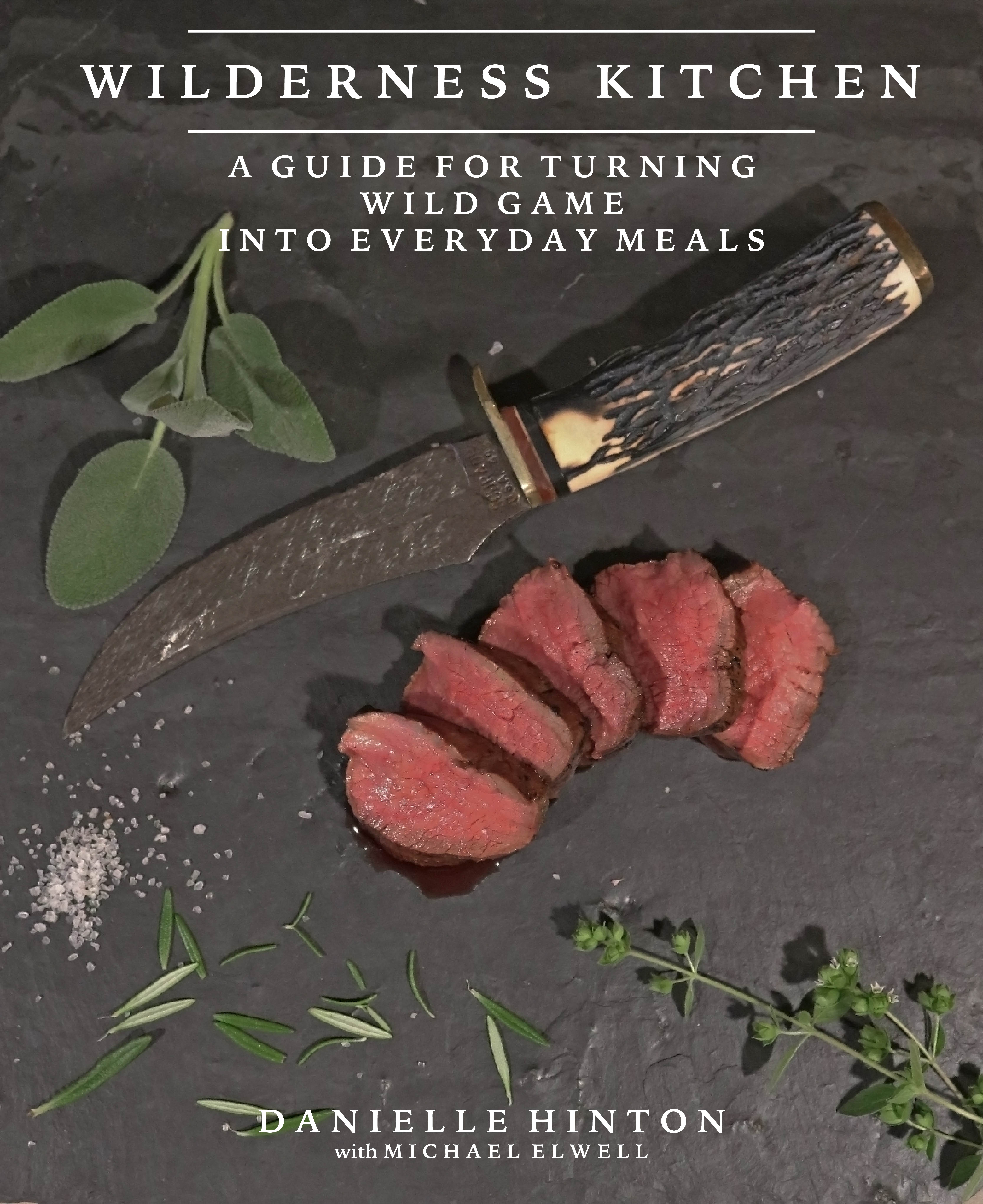 Wilderness Kitchen cookbook cover by Danielle Hinton